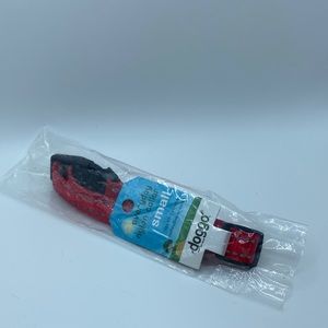 Doggo Everyday Nylon Collar Small Red Reflective Accents